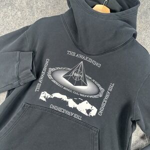 Nike Hoodie Mens Small Kyrie The Awakening Pyramid Graphic Pullover Sweatshirt